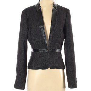 NWT Matty M Solid Black Blazer Jacket Size XS